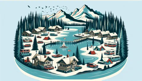 Kintla Lake Campground images