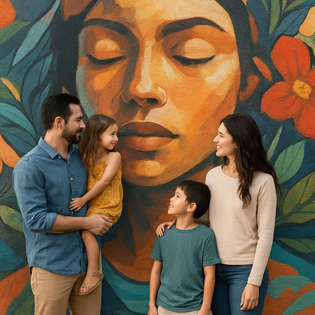 Olympic Mountain Mural