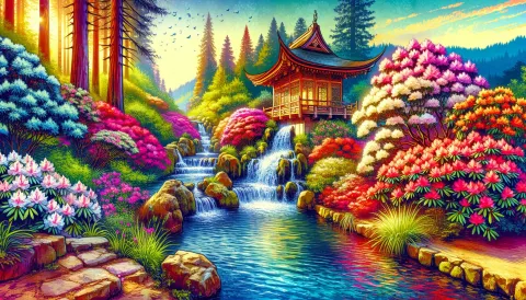 Crystal Springs Rhododendron Garden images