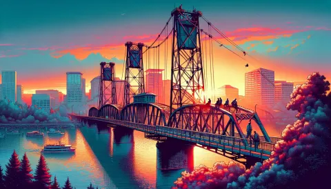 Hawthorne Bridge images