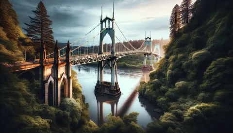 St. Johns Bridge images