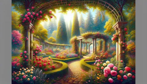 The Rose Test Garden images