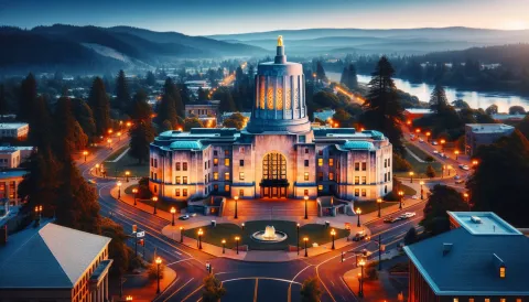 Oregon State Capitol images