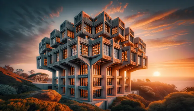 Louis Kahn's Exeter Library images