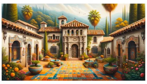 Spanish Village Art Center images