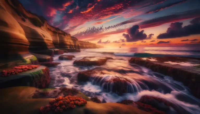 Sunset Beach at Sunset Cliffs images