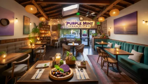 The Purple Mint Vegan Bistro images