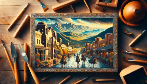 The Santa Fe Trail images