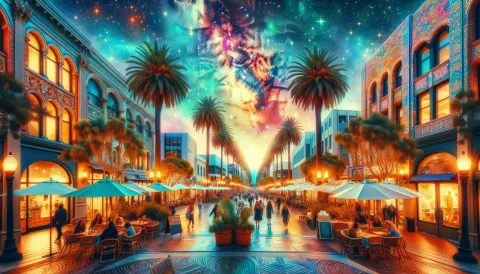 Downtown Santa Monica images