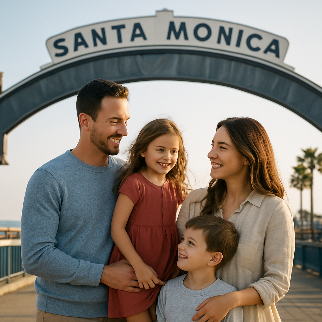 Santa Monica Pier Arch