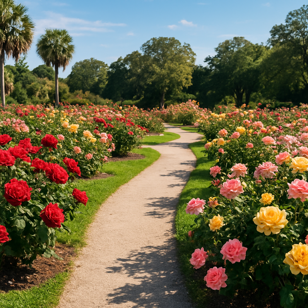 Mable Ringling Rose Garden at The Ringling