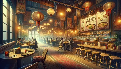 The Flying Monk Noodle Bar images