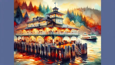 Bainbridge Island Ferry images