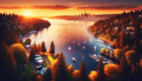 Lake Union images