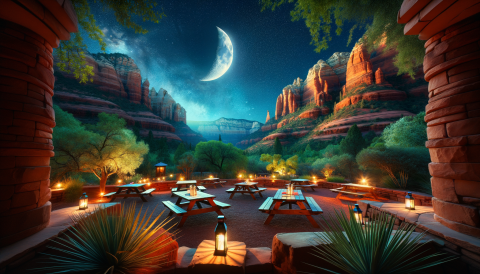 Crescent Moon Picnic Site images