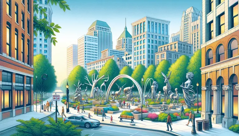 Sioux Falls SculptureWalk images