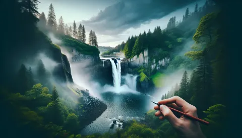Snoqualmie Falls images