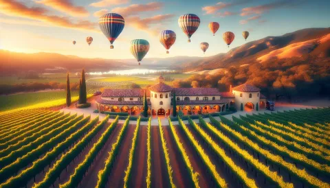 Sonoma Valley Hot Air Balloons images