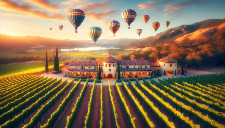 Sonoma Valley Hot Air Balloons images
