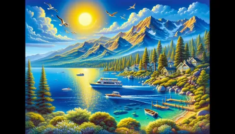 Lake Tahoe Boat Rides images