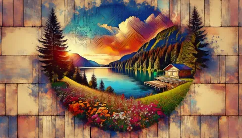 Lake Tahoe Paint & Sip images