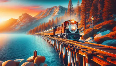Lake Tahoe Scenic Train images