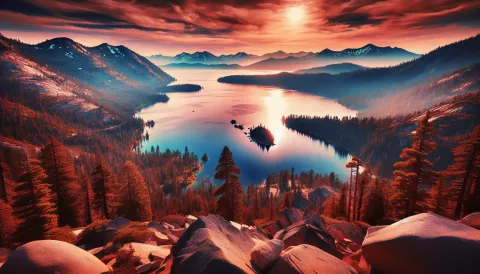 Mount Tallac Trail images