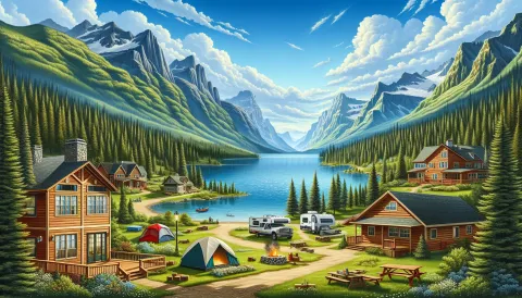 Tahoe Valley Campground images