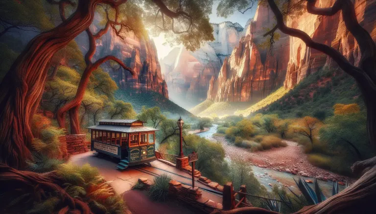 Zion National Park Shuttle images