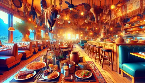 The Havasupai Tribal Cafe images