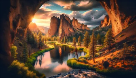 Smith Rock State Park images