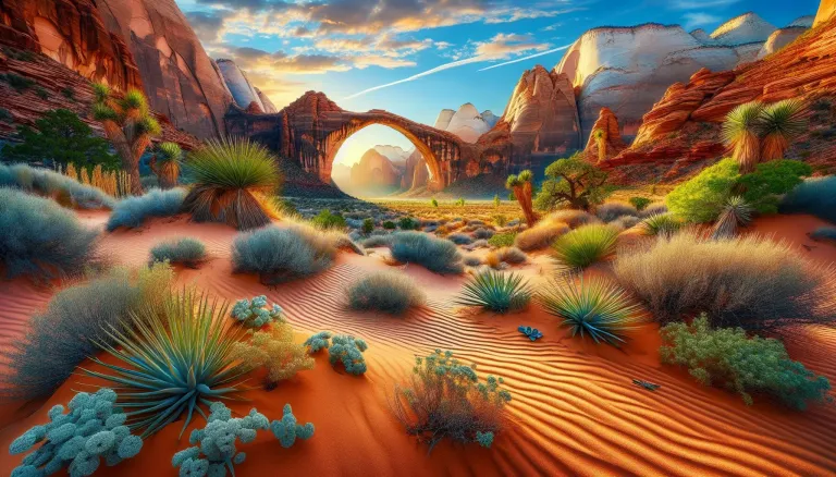 Zion National Park Desert Flora images