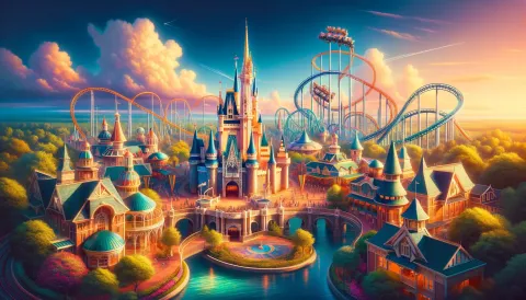 Six Flags Magic Mountain images