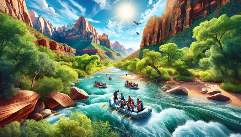 Zion National Park Rafting images