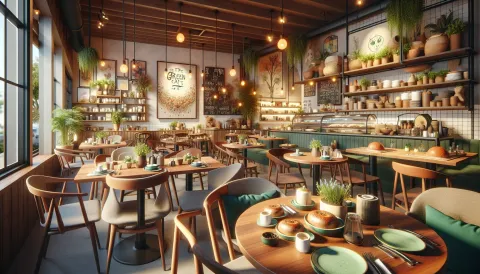 The Green Cat Cafe images