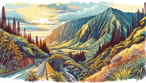 Kohala Mountain Road images