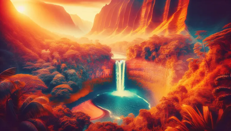 Kohala Waterfalls images