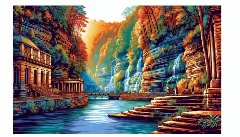 Watkins Glen State Park images