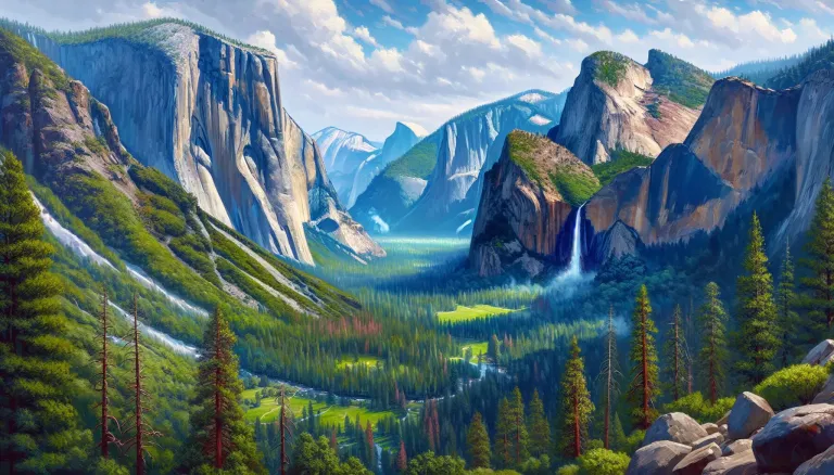 Yosemite's Valley View images