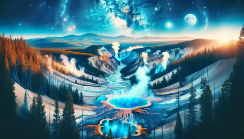 Black Sand Basin Trailhead images