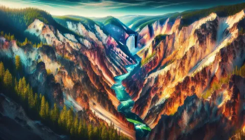 Grand Canyon of the Yellowstone images