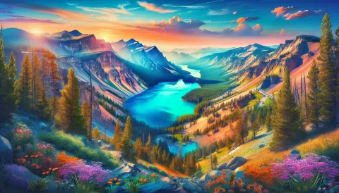 Lake Butte Overlook images