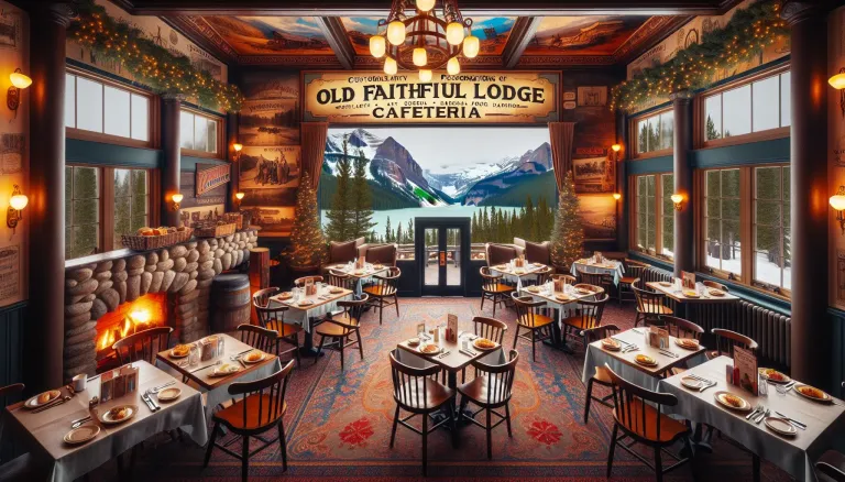 Old Faithful Lodge Cafeteria images