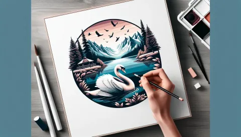 Swan Lake Flat images