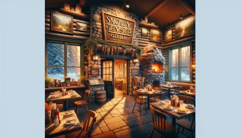 Old Faithful Snow Lodge Geyser Grill images