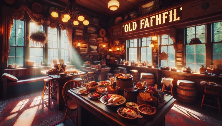 Old Faithful Inn Dining Room images
