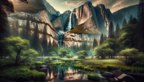 Upper Yosemite Falls images